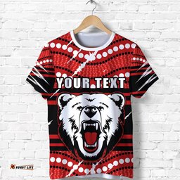 custom personalised bears t shirt north sydney only