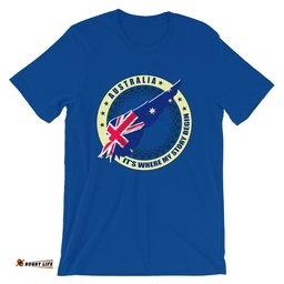 t shirt aus flag t shirt wings unisex