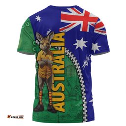 Amazing Aussie Australia Custom T-shirt - Kangaroo Happy Australia Day T-shirt
