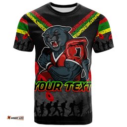 panthers rugby t shirt custom anzac day panthers t shirt