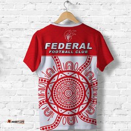 custom personalised federal demons football t shirt indigenous impressive