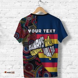 custom personalised adelaide naidoc week t shirt crows aboriginal special style
