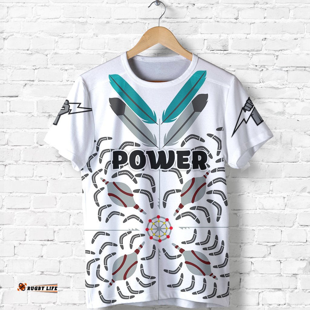 port adelaide t shirt power indigenous