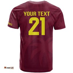custom west indies cricket t shirt go windies sporty version