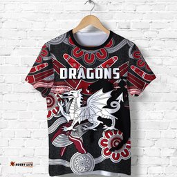 dragons t shirt st george indigenous blackAmazing Aussie