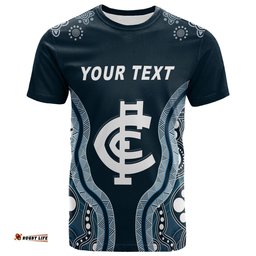 custom personalised go blues t shirt simple indigenous