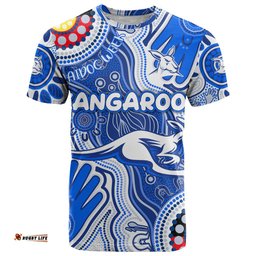 personalised naidoc week 2024 melbourne demons t shirt australian aboriginal hand painting dt02