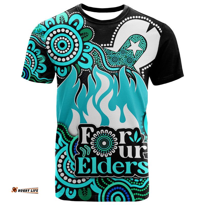 custom personalised brisbane heat cricket t shirt naidoc torres strait for our elders