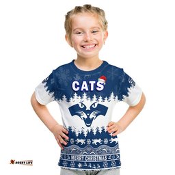 custom personalised and number geelong cats unique winter season t shirt cats merry christmas