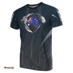 t shirt aus flag t shirt superman unisex