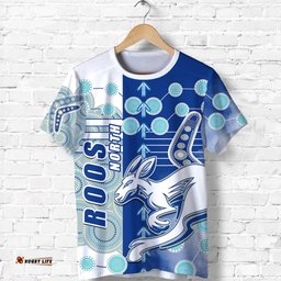 melbourne kangaroos t shirt indigenous north roos