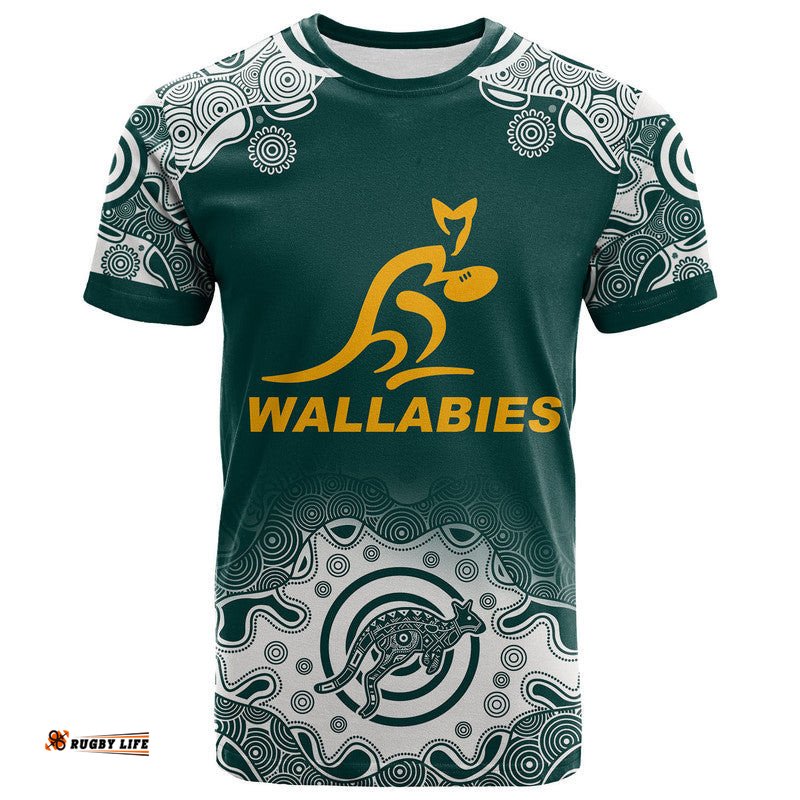custom personalised and number australia rugby wallabies t shirt replica jersey no.2