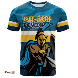 Amazing Aussie Gold Coast Titans Custom T-shirt - I Hate Being This Awesome But Gold Coast Titans T-shirt