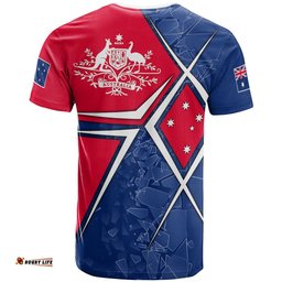 t shirt aussie flag