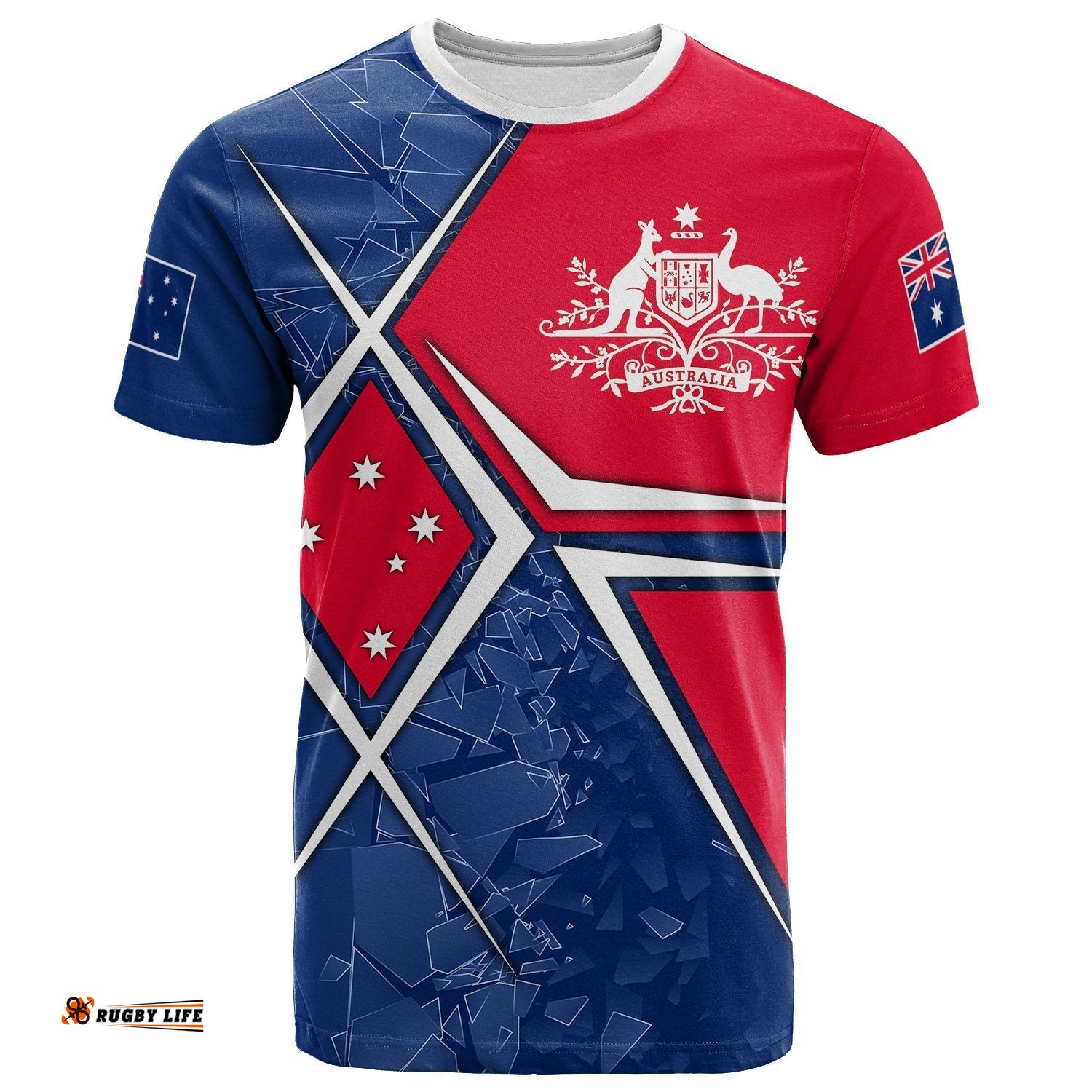 t shirt aussie flag
