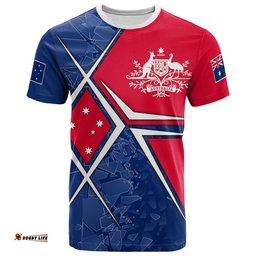 t shirt aussie flag