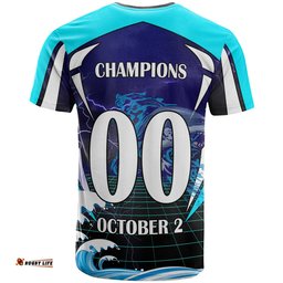 sharks rugby t shirt custom final series champions sharks rugby league player and number t shirt