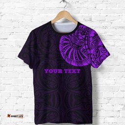 maori warrior tattoo t shirt purple customized