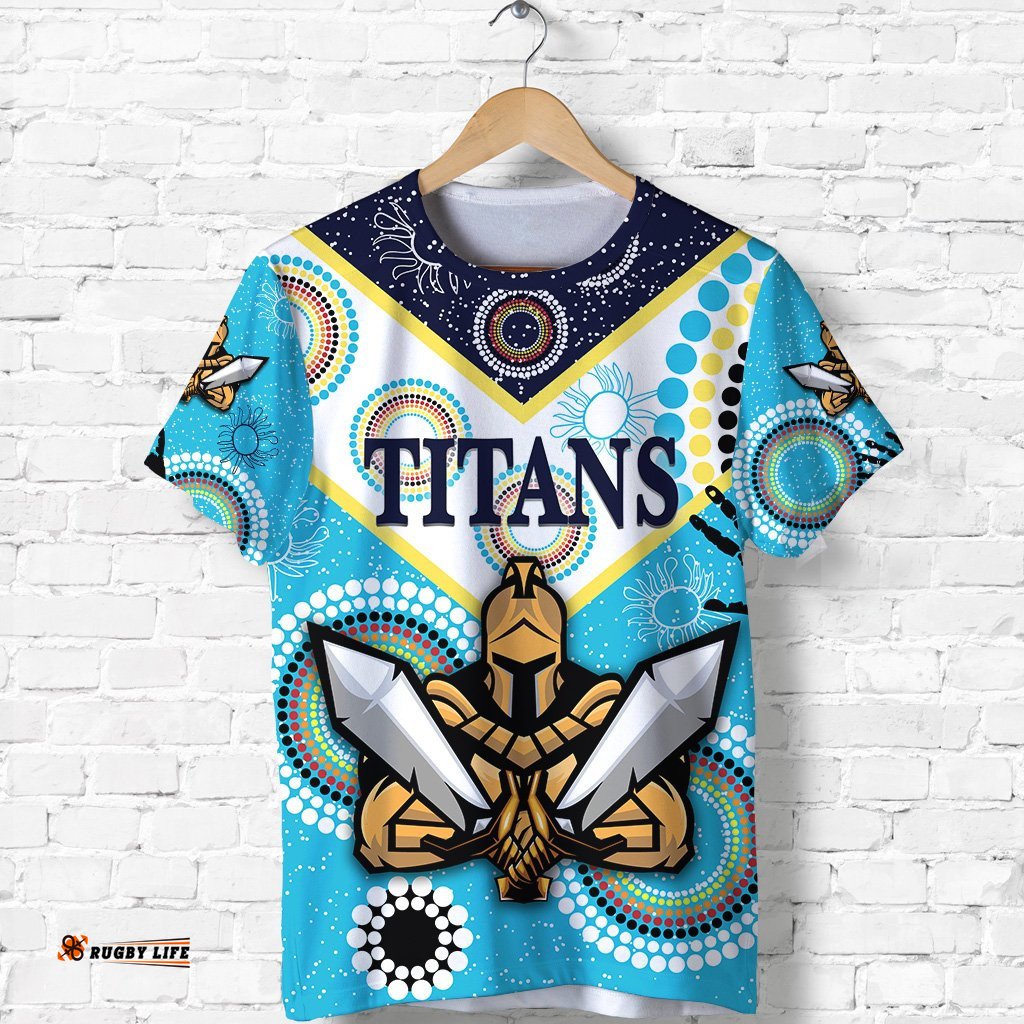 gold coast t shirt titans gladiator unique indigenous