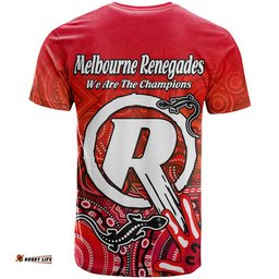 melbourne renegades champions t shirt lizard indigenous aboriginal