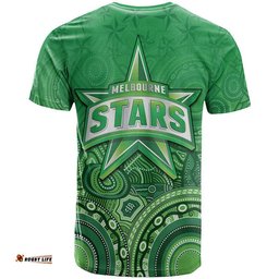 melbourne team green indigenous aboriginal stars arts t shirt