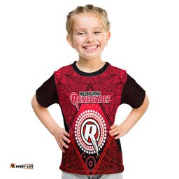 melbourne renegades indigenous aboriginal cricket t shirt