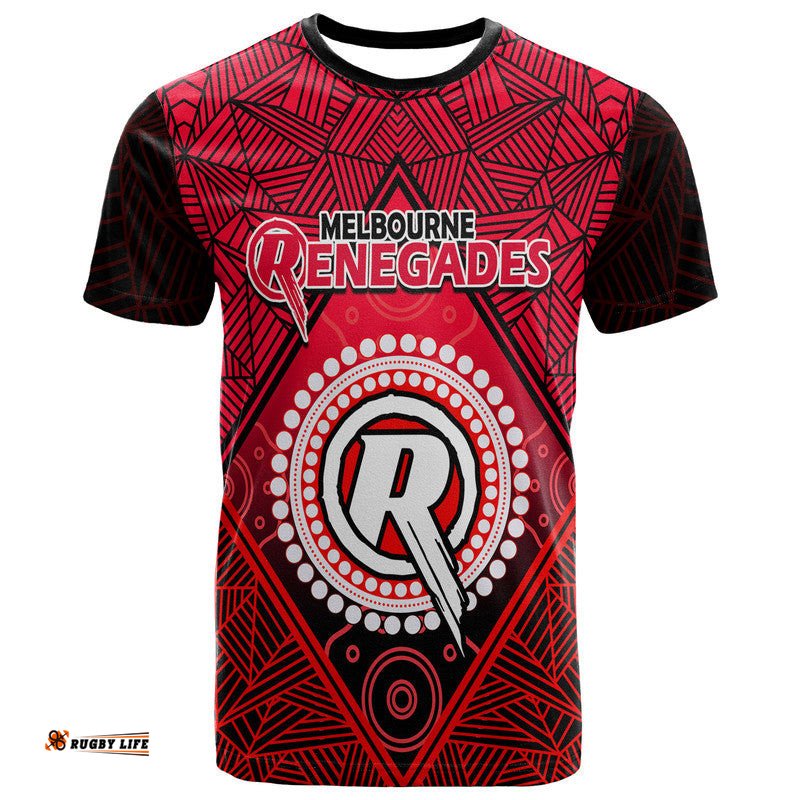 melbourne renegades indigenous aboriginal cricket t shirt