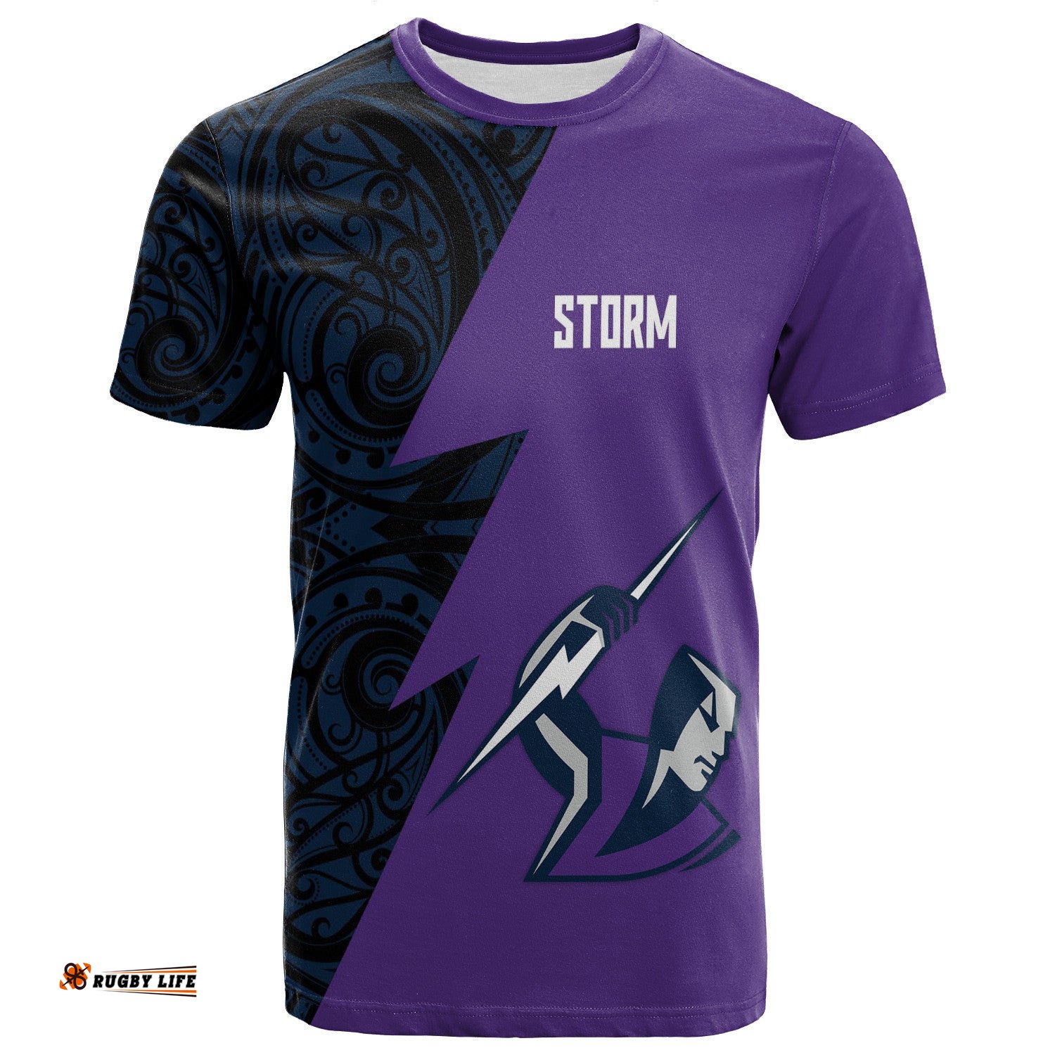 melbourne storm t shirt maori original nrl 0