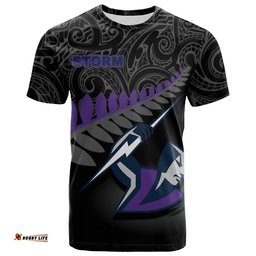 melbourne storm t shirt rugby maori nrl 0