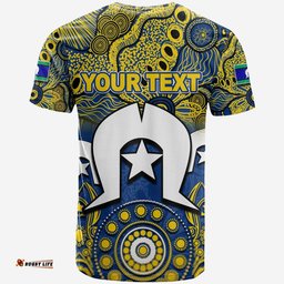 custom personalised eels torres strait islanders mix aboriginal t shirt no.1