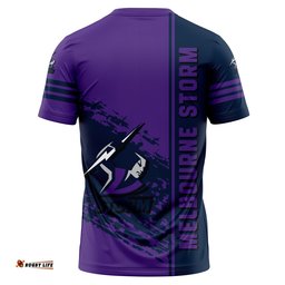 melbourne storm t shirt quarter style nrl 0