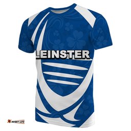 leinster rugby t shirt shamrock