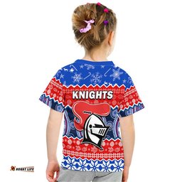 knights aboriginal rugby novocastrians christmas vibe t shirt