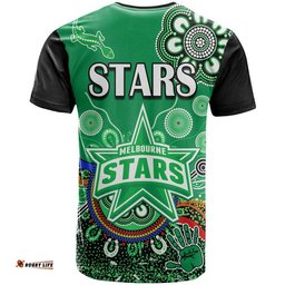 melbourne stars t shirt cricket indigenous aboriginal lizard version