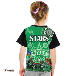 melbourne stars t shirt cricket indigenous aboriginal lizard version