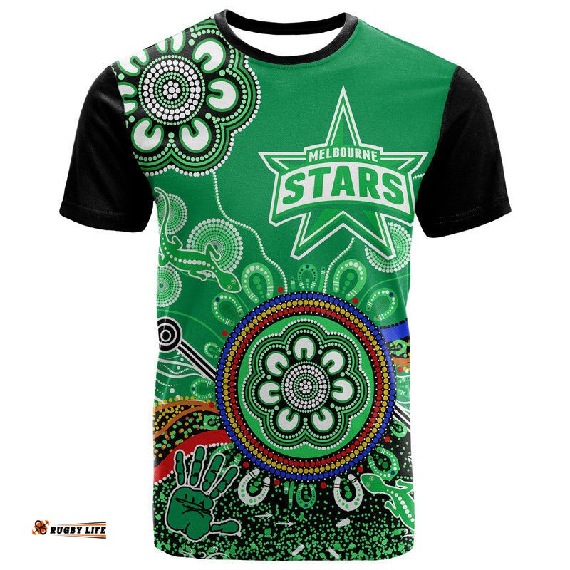 melbourne stars t shirt cricket indigenous aboriginal lizard version