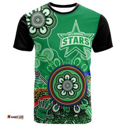 melbourne stars t shirt cricket indigenous aboriginal lizard version