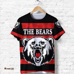 north sydney t shirt the bears simple style