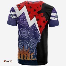 melbourn storm rugby t shirt anzac day thunder style
