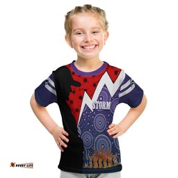 melbourn storm rugby t shirt anzac day thunder style