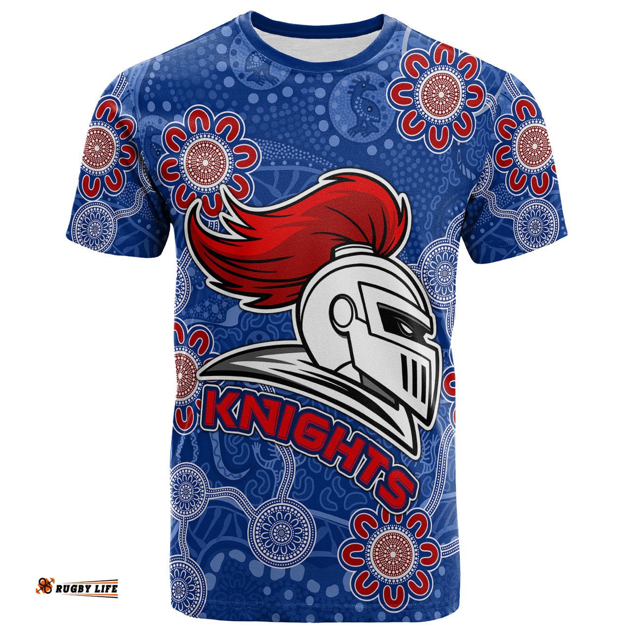 knights rugby t shirt custom aboriginal rugby knights rlt13