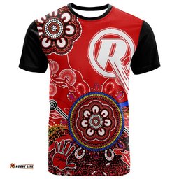 melbourne renegades t shirt cricket indigenous aboriginal lizard version