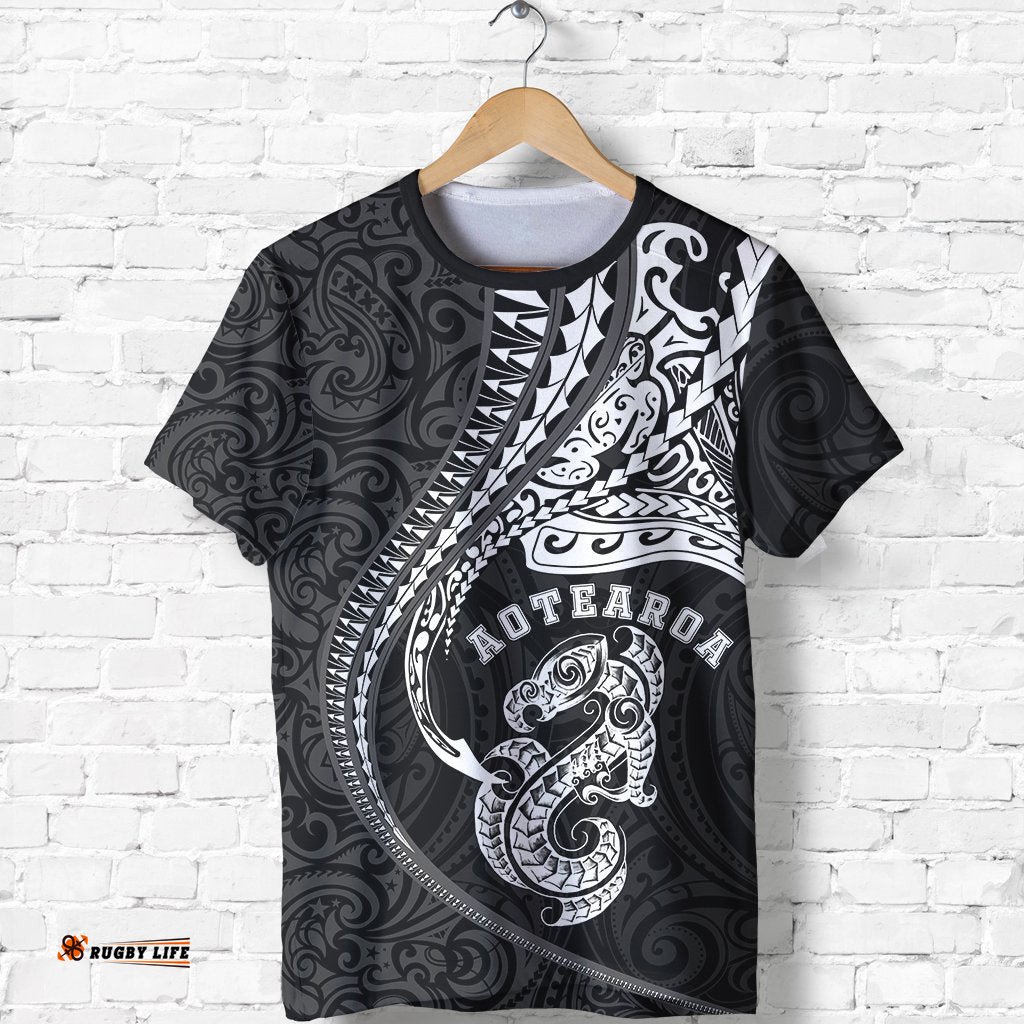 new zealand t shirt manaia kanaloa tatau gen nz black