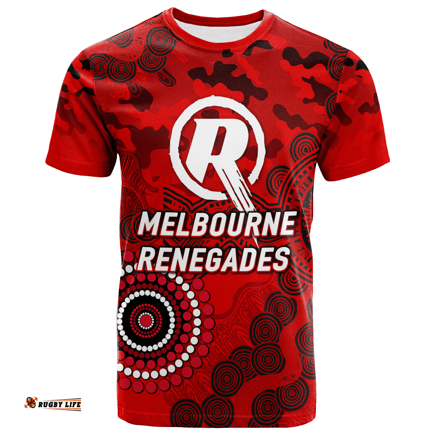 melbourne renegades anzac day aboriginal t shirt