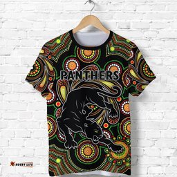 custom personalised penrith t shirt panthers indigenous vibes custom text and number