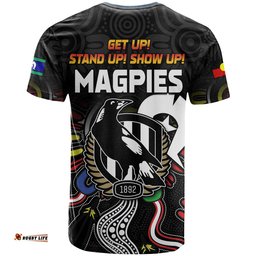 magpies naidoc week t shirt collingwood football aboriginal