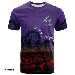 melbourne storm t shirt personalized aboriginal rugby anzac day poppy with soldiers nrl 0