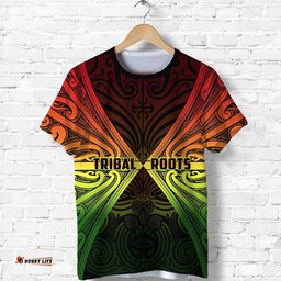 maori shirt aotearoa rasta tribal roots t shirt