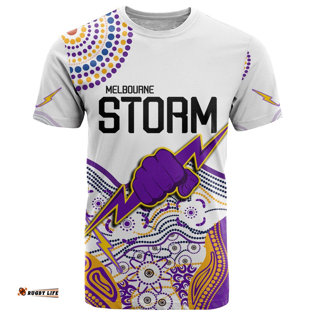 melbourne storm 2023 t shirt special nrl rugby indigenous aboriginal