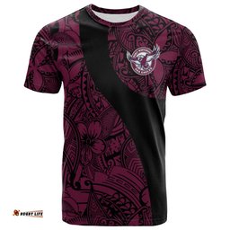 manly warringah sea eagles t shirt polynesian nrl 0